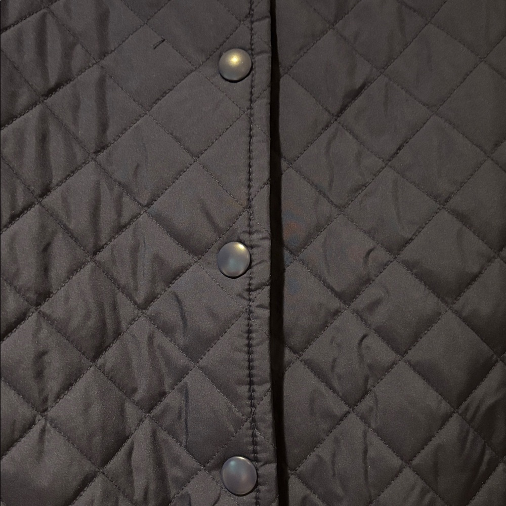 NWT J. Crew Crewcuts Navy Girls' Quilted Barn Jacket XL - Picture 7 of 9